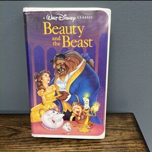 Beauty and the Beast (VHS Tape, 1992) The Classics; BLACK DIAMOND; No. 1325 (cc)